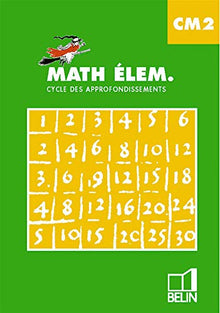 Mathématiques élémentaires - CM2
