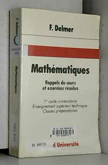 Mathématiques: Rappels de cours et exercices résolus