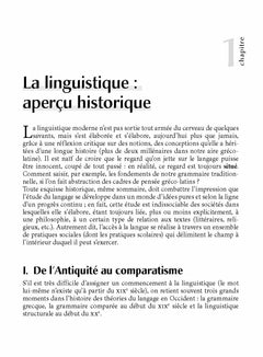 Les Fondamentaux - Introduction à la linguistique française
