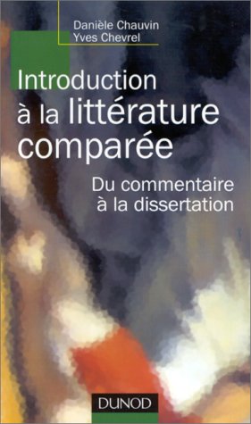 Introduction à la littérature comparée