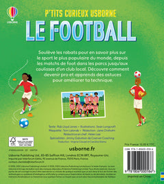 Le football - P'tits curieux Usborne - Dès 5 ans
