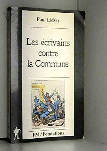 Les ecrivains contre la commune
