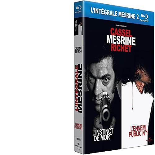 Mesrine, parties 1 et 2 : Killer Instinct / Public Enemy Number 1 [Blu-ray]