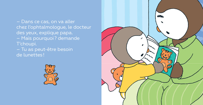 T'choupi a des lunettes