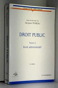 Droit public tome 2 Droit administratif