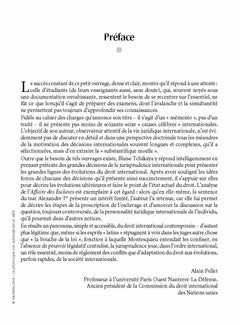Les fondamentaux - Mémento de la jurisprudence droit international public