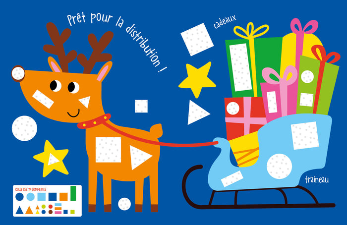 Mon cahier de gommettes - Noël