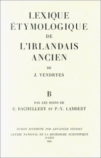 Léxique étymol. Irlandais ancien - Lettre B