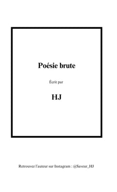 Poésie brute