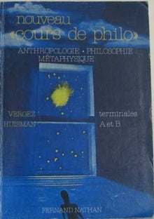 Nouveau cours de philo Tome 1