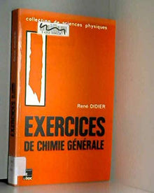 Exercices de chimie générale