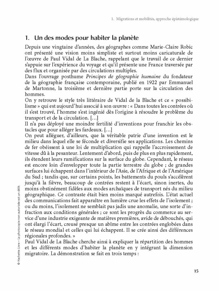 Les mobilités dans le monde