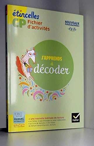 Etincelles CP ed. 2016 Etude du Code - Fichier d'Activites Specimen