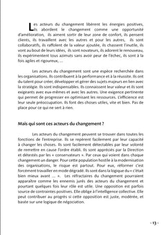 Moi manager qualité : acteur du changement !