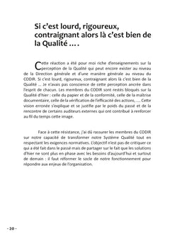 Moi manager qualité : acteur du changement !