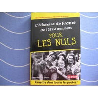 L'histoire de France de 1789 à nos jours poche pour les nuls