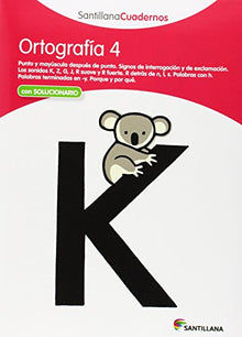 ORTOGRAFIA 4 SANTILLANA CUADERNOS: Ortografia Pauta 4