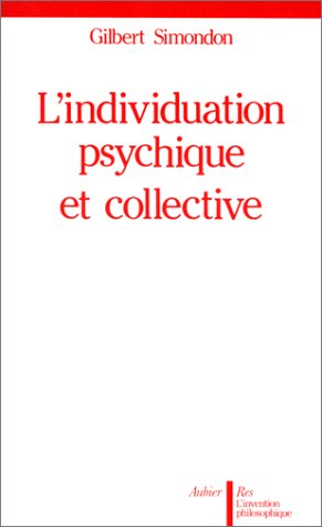 L'individuation psychique et collective