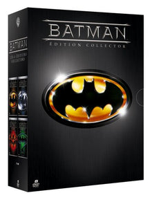 Coffret Batman Editions Collector 8 DVD : Batman / Batman forever / Batman Le défi / Batman et Robin