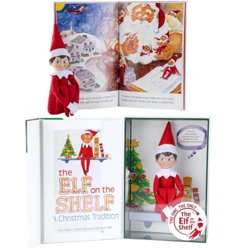 The Elf on the Shelf: A Christmas Tradition (blue-eyed boy scout elf)