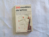 200 modèles de lettres