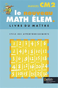 Le Nouveau Math Elem Cm2. Livre Du Maitre