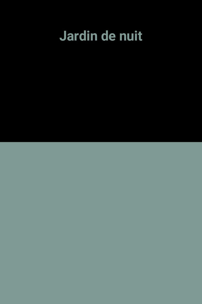 Jardin de nuit