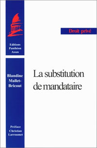 La substitution du mandataire