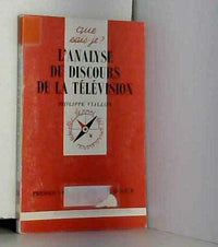 L'analyse du discours de la télévision