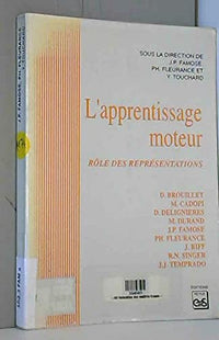 L'apprentissage moteur : rôle des representations