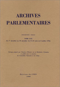 Archives parlementaires de 1787 à 1860 - 92