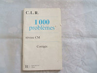 1000 problemes au CM avec corriges