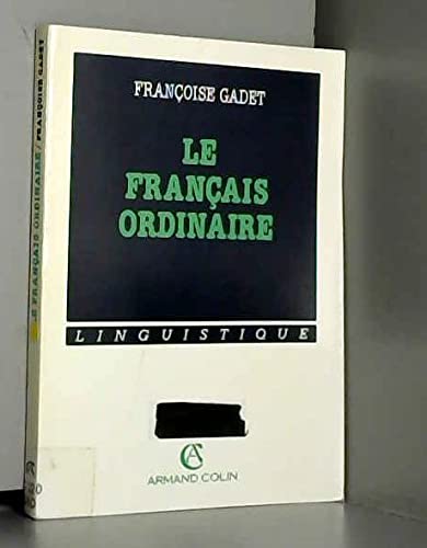 Le français ordinaire