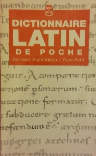 Dictionnaire latin de poche