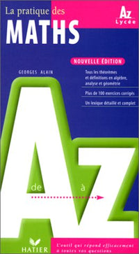 La pratique des maths de A à Z