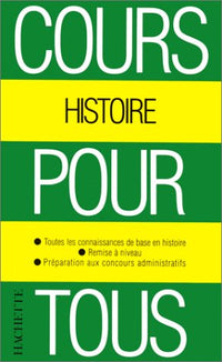 Cours pour tous : l'histoire