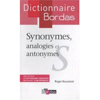 Dictionnaire Des Synonymes Analogies Et Antonymes