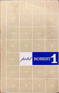 Le petit robert