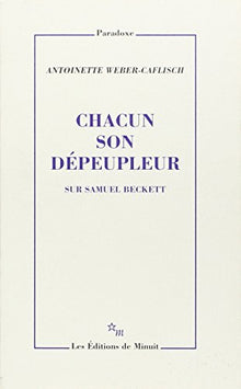 Chacun son dépeupleur, sur Samuel Beckett