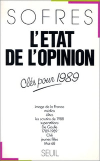 L'état de l'opinion : clés pour 1989