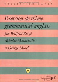 Exercices de thème grammatical anglais