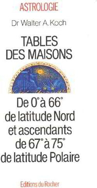 Tables des maisons