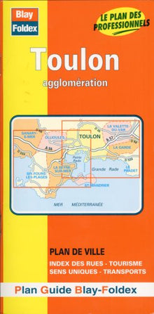 Plan de ville : Toulon (avec un index)
