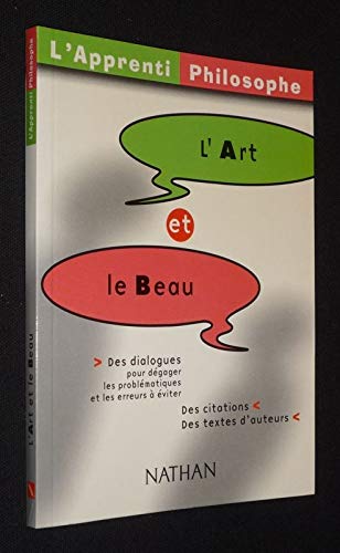 Apprenti philosophe : L'Art et le Beau