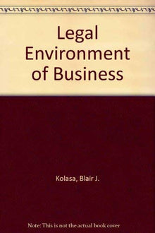Legal Environment of Business