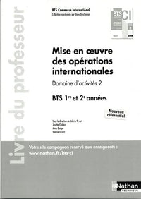 Participation au développement commercial international - BTS CI Professeur 2021