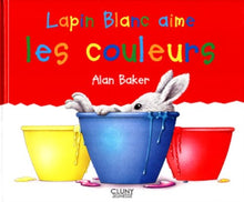 Hdi-lapin blanc aime couleurs