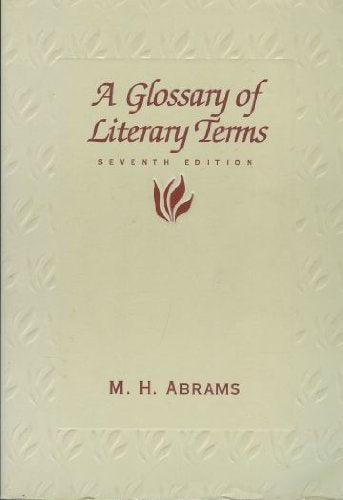 A glossary of literary terms