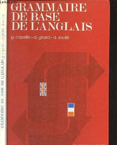 Grammaire de base anglaise