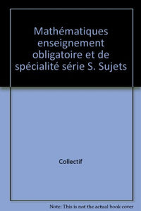 Annales 1998, maths, bac S, numéro 24, sujet
